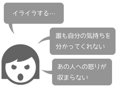 人間、イライラするのは自然な感情！